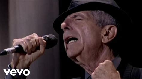 hallelujah leonard cohen youtube